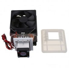 12V 6A 72W Thermoelectric Peltier Refrigeration Cooling Cooler Fan System Heatsink Kit Cooler