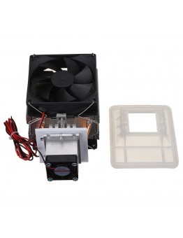 12V 6A 72W Thermoelectric Peltier Refrigeration Cooling Cooler Fan System Heatsink Kit Cooler