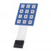 3pcs 4 x 3 Matrix Array 12 Key Keypad Keyboard Sealed Membrane 4 3 Button Pad with Sticker Switch