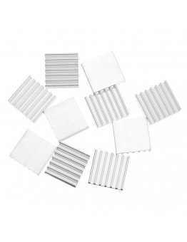 30Pcs 14x14x4mm Aluminum Radiator Chip Heat Sink